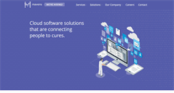 Desktop Screenshot of mavens.com
